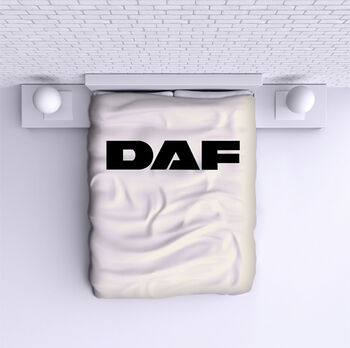 Ágytakaró DAF white