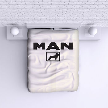 Ágytakaró MAN white