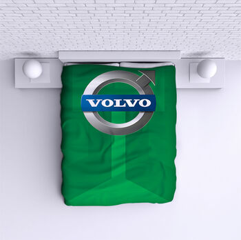 Ágytakaró Volvo green