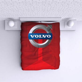 Ágytakaró Volvo red