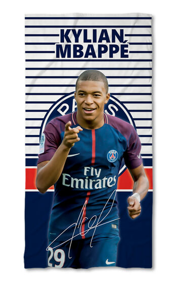 Strandtörölköző Kylian Mbappe
