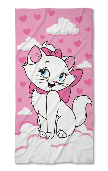 Strandtörölköző Marie Cat pink