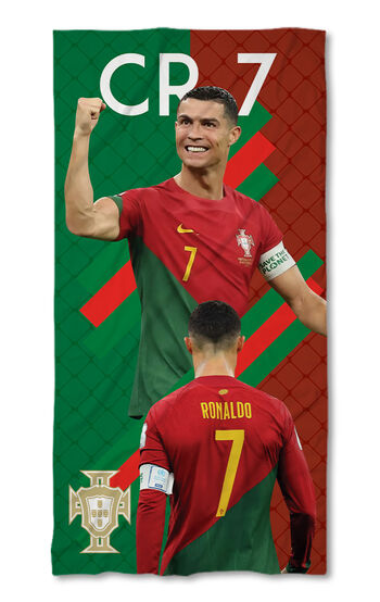 Strandtörölköző Ronaldo Portugal 2