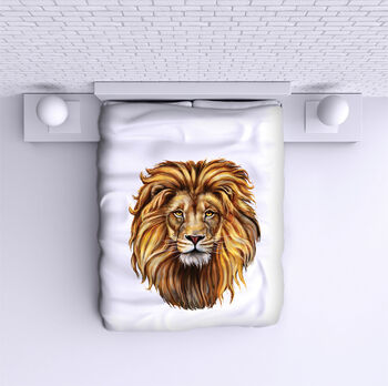 Ágytakaró The lion