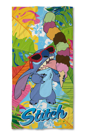 Strandtörölköző Stitch ice cream