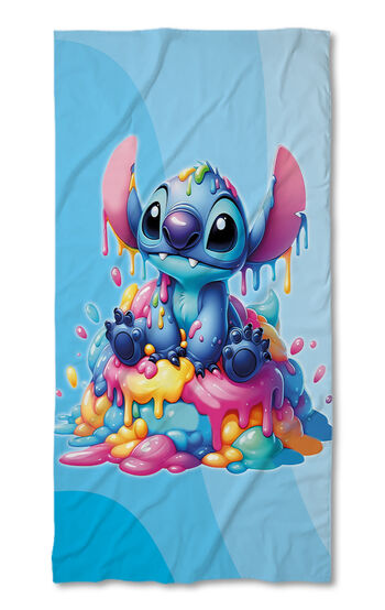 Strandtörölköző Stitch Ice cream blue