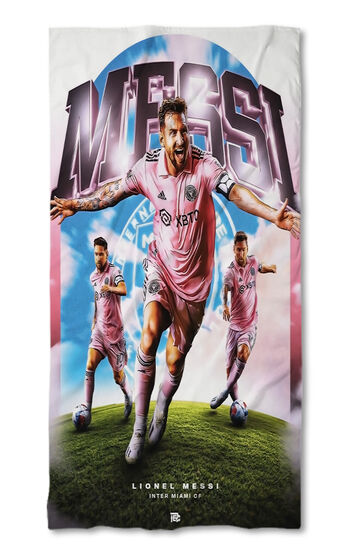 Strandtörölköző Messi Inter Miami