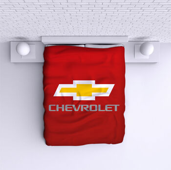 Ágytakaró Chevrolet red