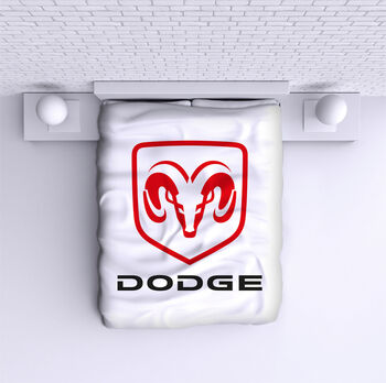 Ágytakaró Dodge white