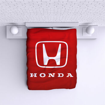 Ágytakaró Honda red