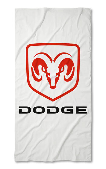 Strandtörölköző Dodge white