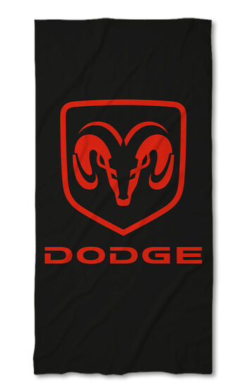 Strandtörölköző Dodge black