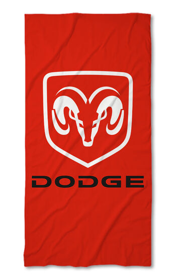 Strandtörölköző Dodge red