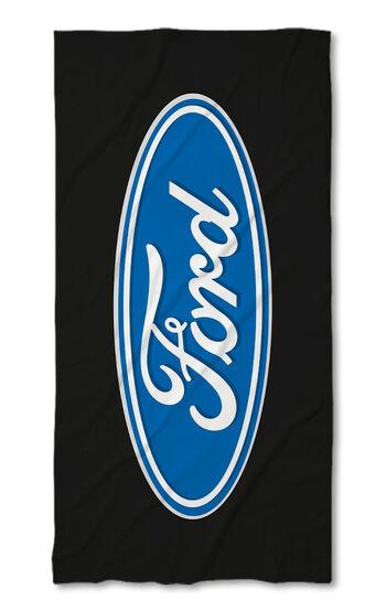 Strandtörölköző Ford black