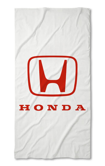Strandtörölköző Honda white