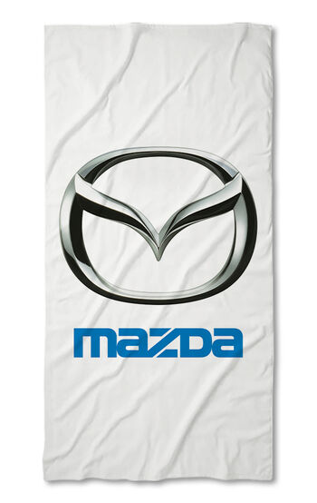 Strandtörölköző Mazda white