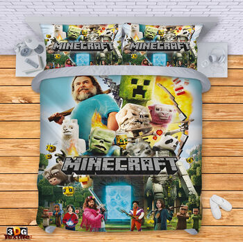Ágynemű szett Minecraft the movie