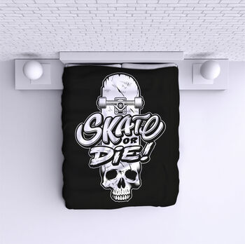 Ágytakaró Skate or die