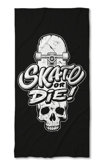 Strandtörölköző Skate or die
