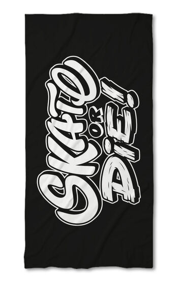Strandtörölköző Skate or die 2