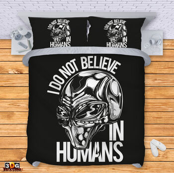 Ágynemű szett I don't believe in humans