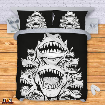 Ágynemű szett Shark attack