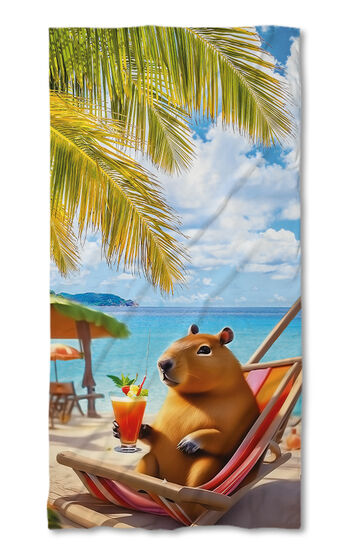 Strandtörölköző Capybara 2