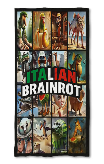 Strandtörölköző Italian Brainrot 5