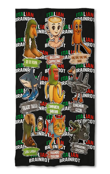 Strandtörölköző Italian Brainrot 7