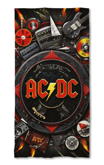 Strandtörölköző AC/DC 2025