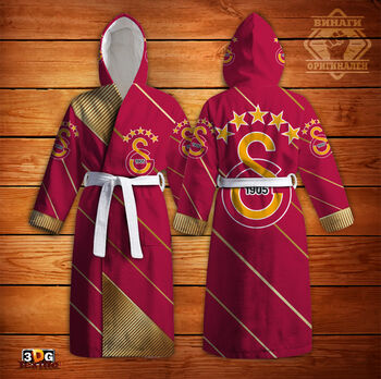 Fürdőköpeny Print Galatasaray