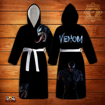 Fürdőköpeny Print Venom