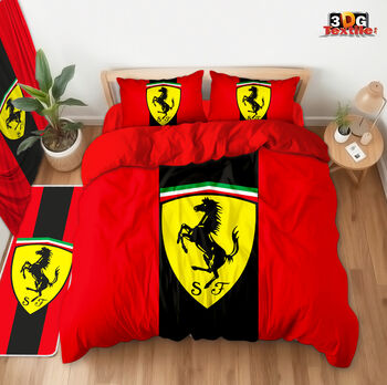 Ágynemű szett - Ferrari Red