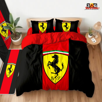 Ágynemű szett - Ferrari Black
