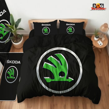 Ágynemű szett - Skoda Black