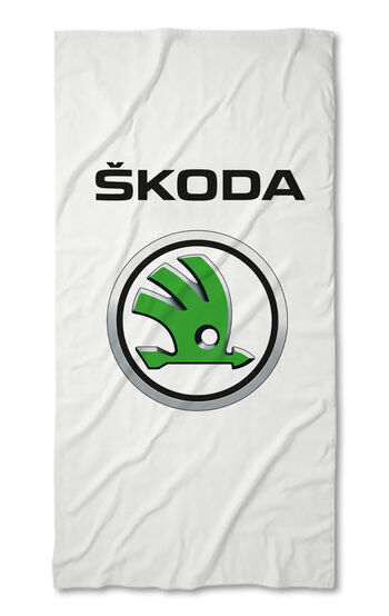 Strandtörölköző - Skoda White