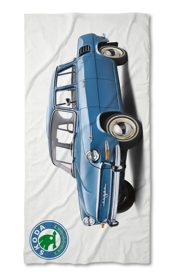 Strandtörölköző Skoda Blue