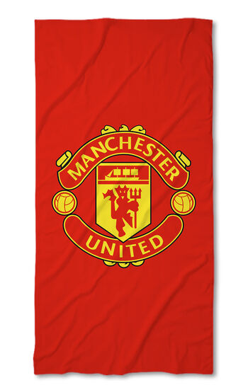 Strandtörölköző Manchester United Red