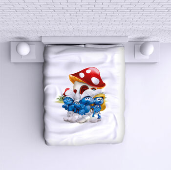 Ágytakaró The Smurfs
