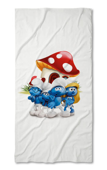 Strandtörölköző Smurfs