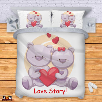 Ágynemű szett Love bears