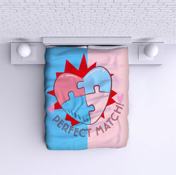 Ágytakaró Heart - Puzzle 2