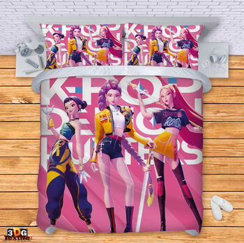 Ágynemű szett Huntrix K Pop 5