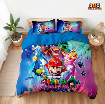 Ágynemű szett Super Mario Galaxy