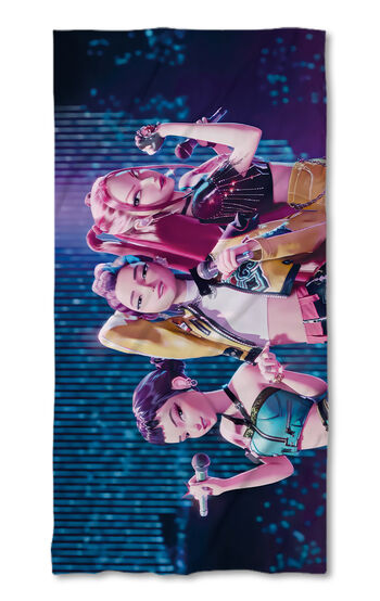 Strandtörölköző Demon Huntrix K Pop 3