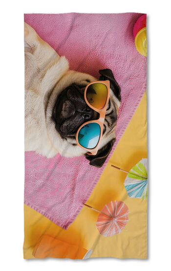 Strandtörölköző Summer vibes - Dog