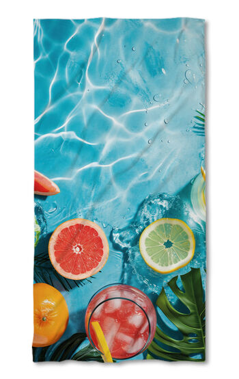Strandtörölköző Summer vibes - Citrus