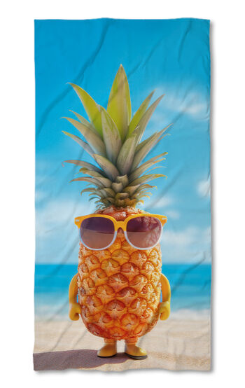 Strandtörölköző Summer vibes - Pineapple