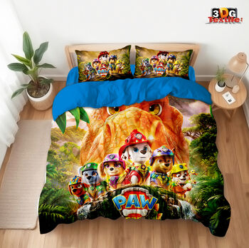 Ágynemű szett PAW Patrol The Dino