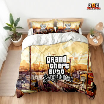 Ágynemű szett Grand Theft Auto San Andreas